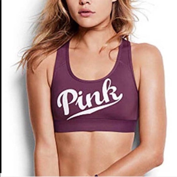 Victoria's Secret PINK Ultimate Unlined Sports Bra Size Small Workout - Picture 1 of 8